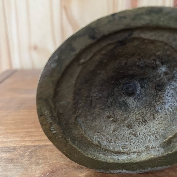 Vintage etched oriental dragon bell. Made in china - Picture 5 of 5